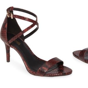Michael Kors Ava Strappy Sandals - 6.5